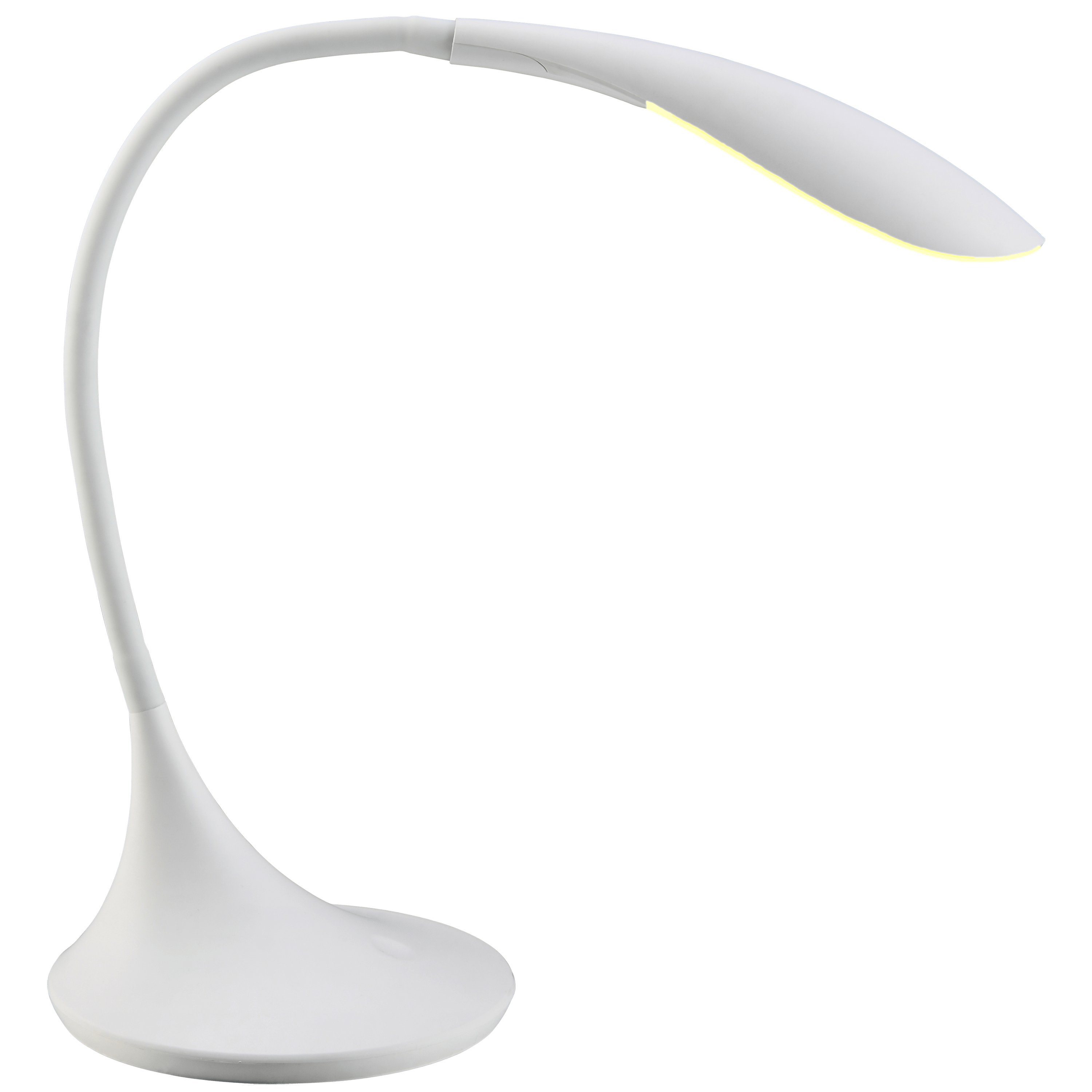 Bricocenter STUDIO LAMP PICO METAL WHITE H25 LED 4,5W WARM LIGHT TOUCH DIMMABLE WITH USB