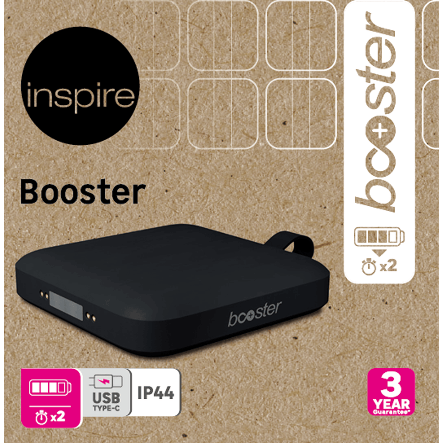 Bricocenter POWER BANK PLASTIC GREY 8.5X8.5X2CM IP44