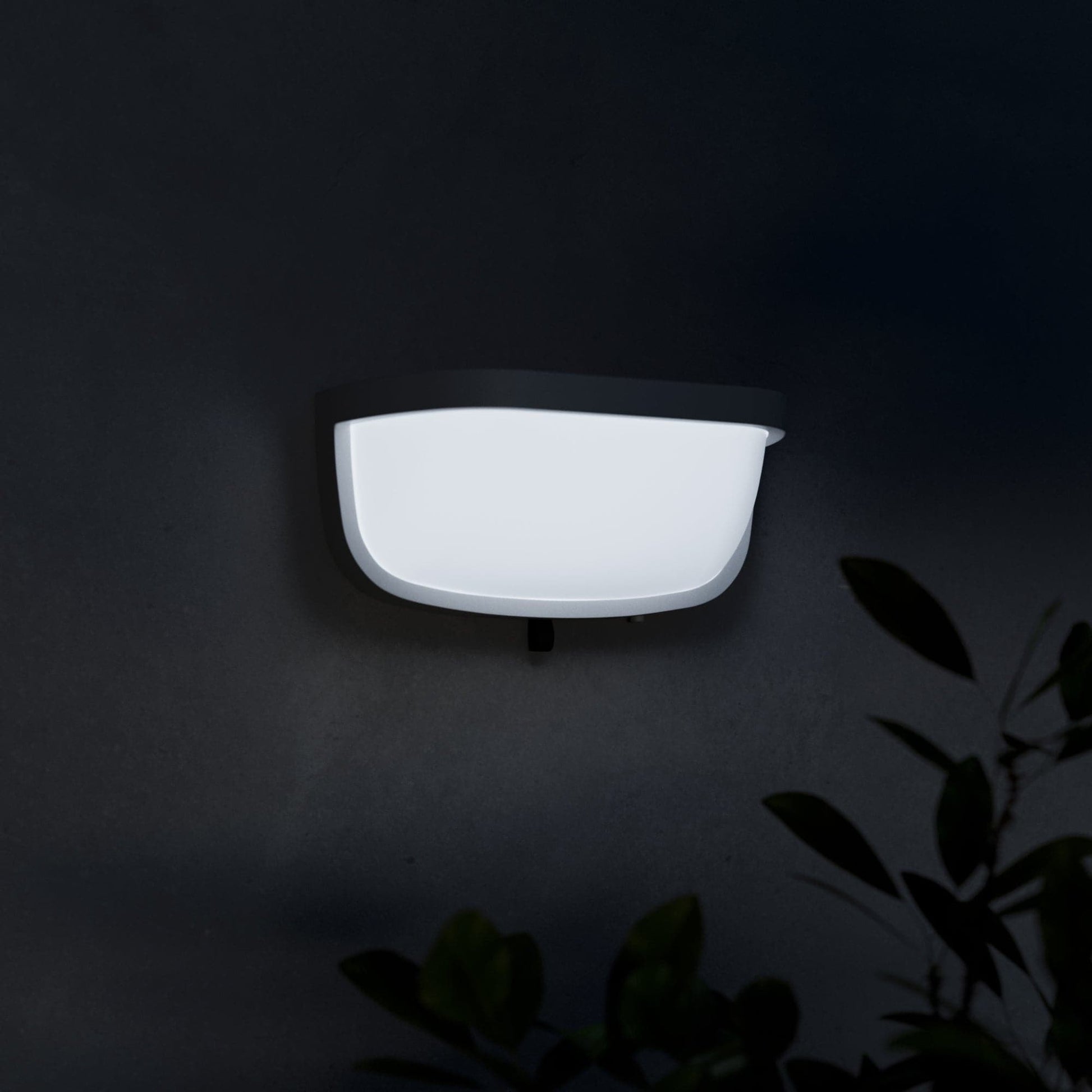 Bricocenter FOLEY SOLAR FLOOR LIGHTING WHITE ALUMINIUM 27x13x12.3CM LED 900LM NATURAL LIGHT IP44