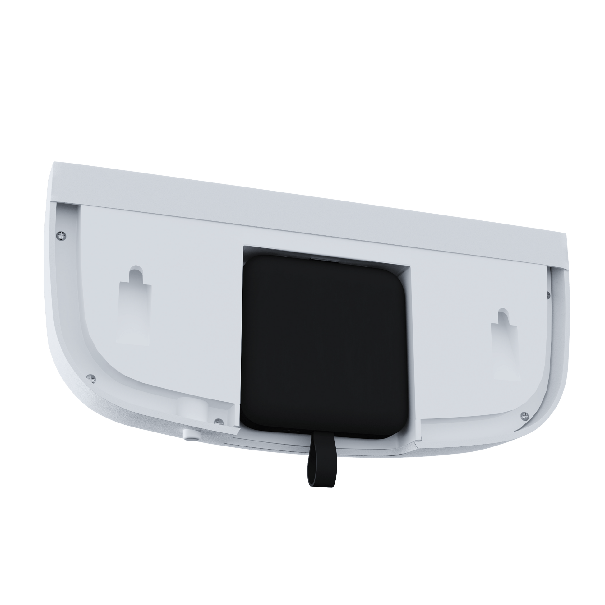 Bricocenter FOLEY SOLAR FLOOR LIGHTING WHITE ALUMINIUM 27x13x12.3CM LED 900LM NATURAL LIGHT IP44