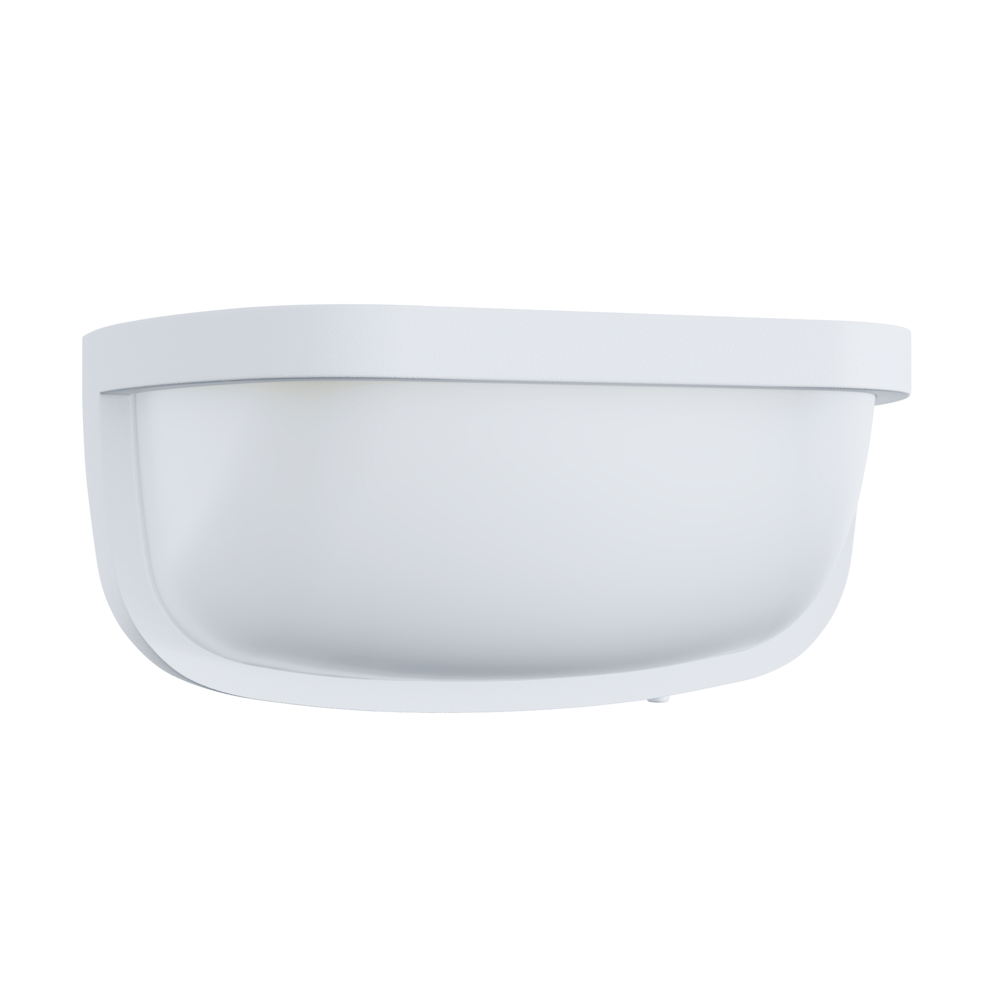 Bricocenter FOLEY SOLAR FLOOR LIGHTING WHITE ALUMINIUM 27x13x12.3CM LED 900LM NATURAL LIGHT IP44