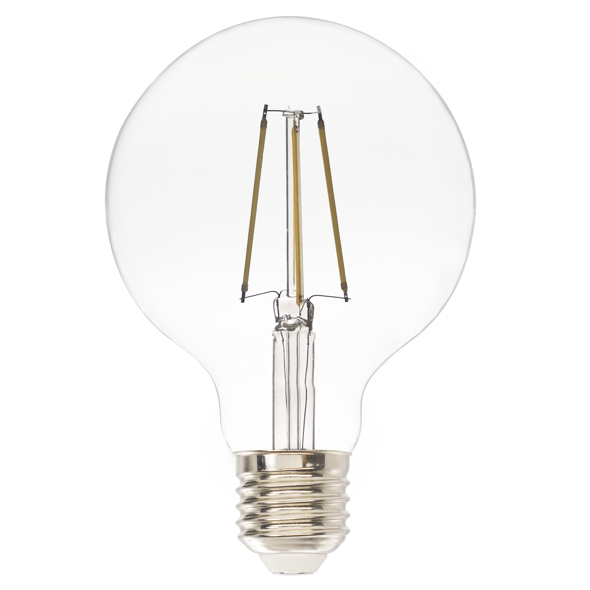 Bricocenter NATULIGHT LED BULB E27=60W GLOBE SMALL TRANSPARENT COLD LIGHT