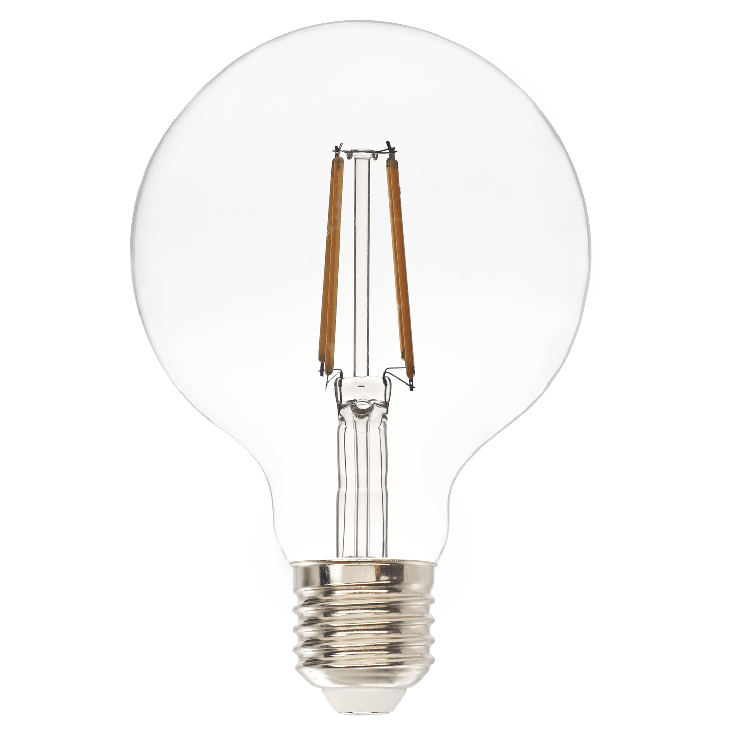Bricocenter NATULIGHT LED BULB E27=60W GLOBE SMALL TRANSPARENT WARM LIGHT