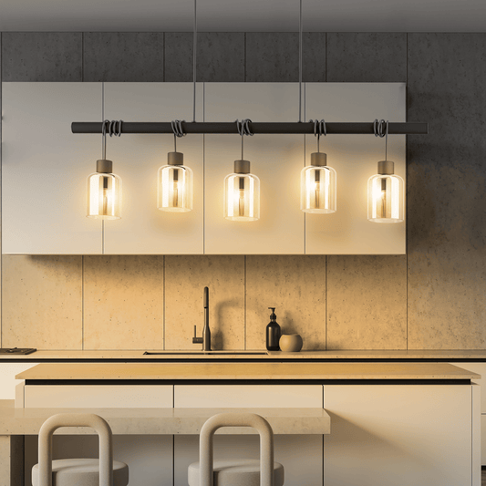 Bricocenter PARADOX METAL CHANDELIER BLACK 100CM 5XE27=40W