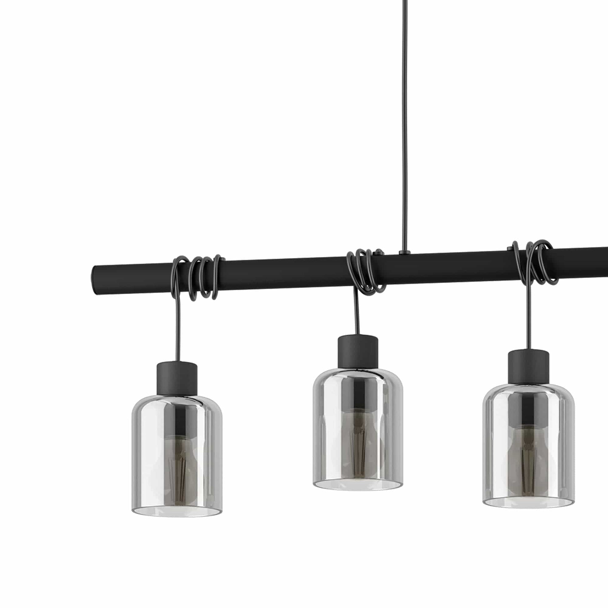 Bricocenter PARADOX METAL CHANDELIER BLACK 100CM 5XE27=40W