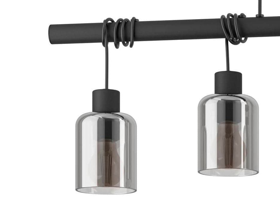 Bricocenter PARADOX METAL CHANDELIER BLACK 100CM 5XE27=40W