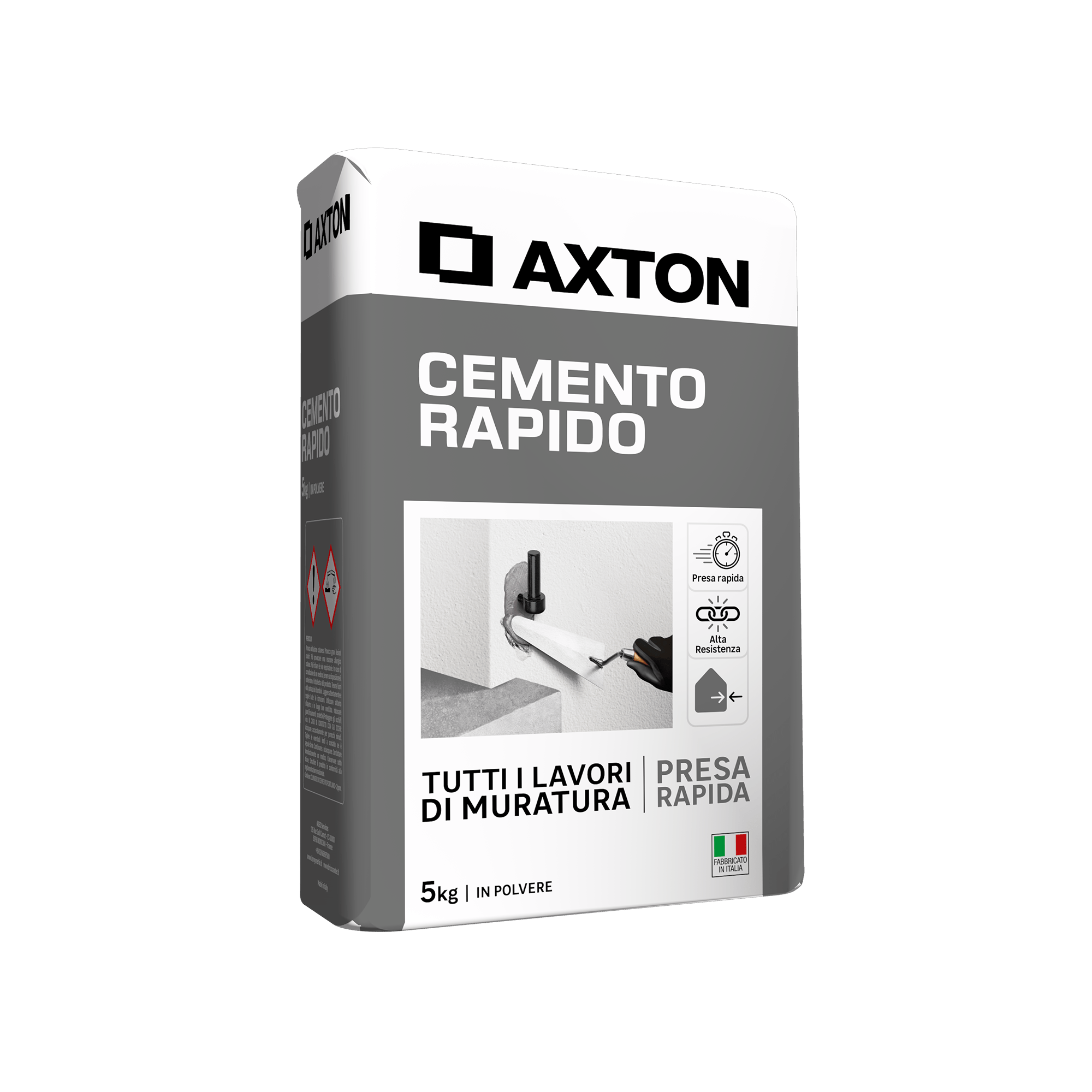 AXTON GREY QUICK CEMENT 5 KG | Best Price at Maltashopper.com