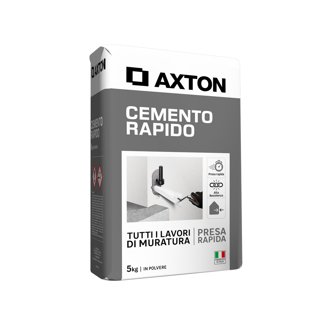 AXTON GREY QUICK CEMENT 5 KG - best price from Maltashopper.com BR470000568