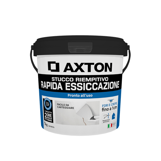 Bricocenter AXTON INTERIOR QUICK-DRYING PASTE FILLER 1 KG