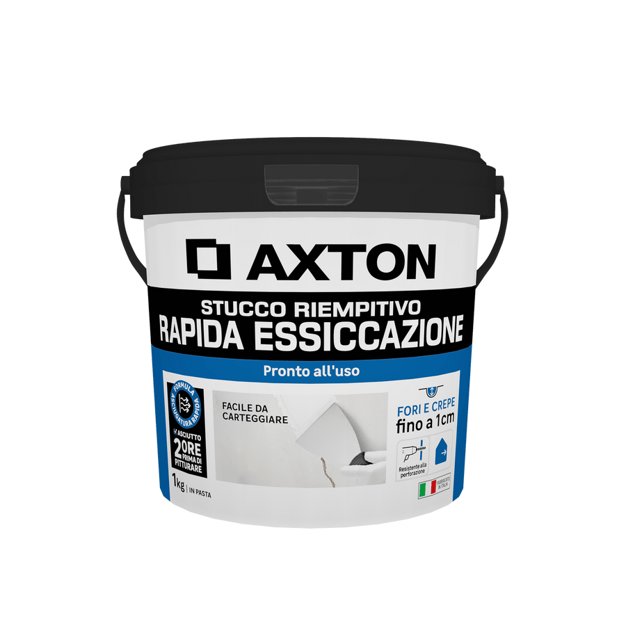 Bricocenter AXTON INTERIOR QUICK-DRYING PASTE FILLER 1 KG