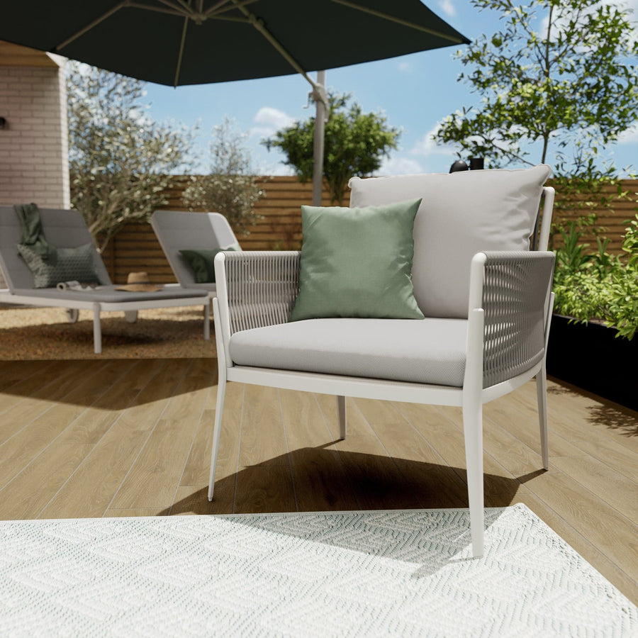ENOS OUTDOOR CARPET GREY 160X230CM POLYPROPYLENE