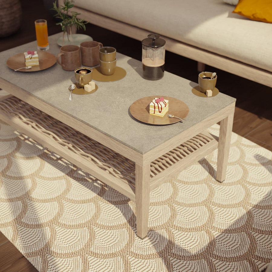 DELOS GREY OUTDOOR CARPET 160X230 CM POLYETHYLENE
