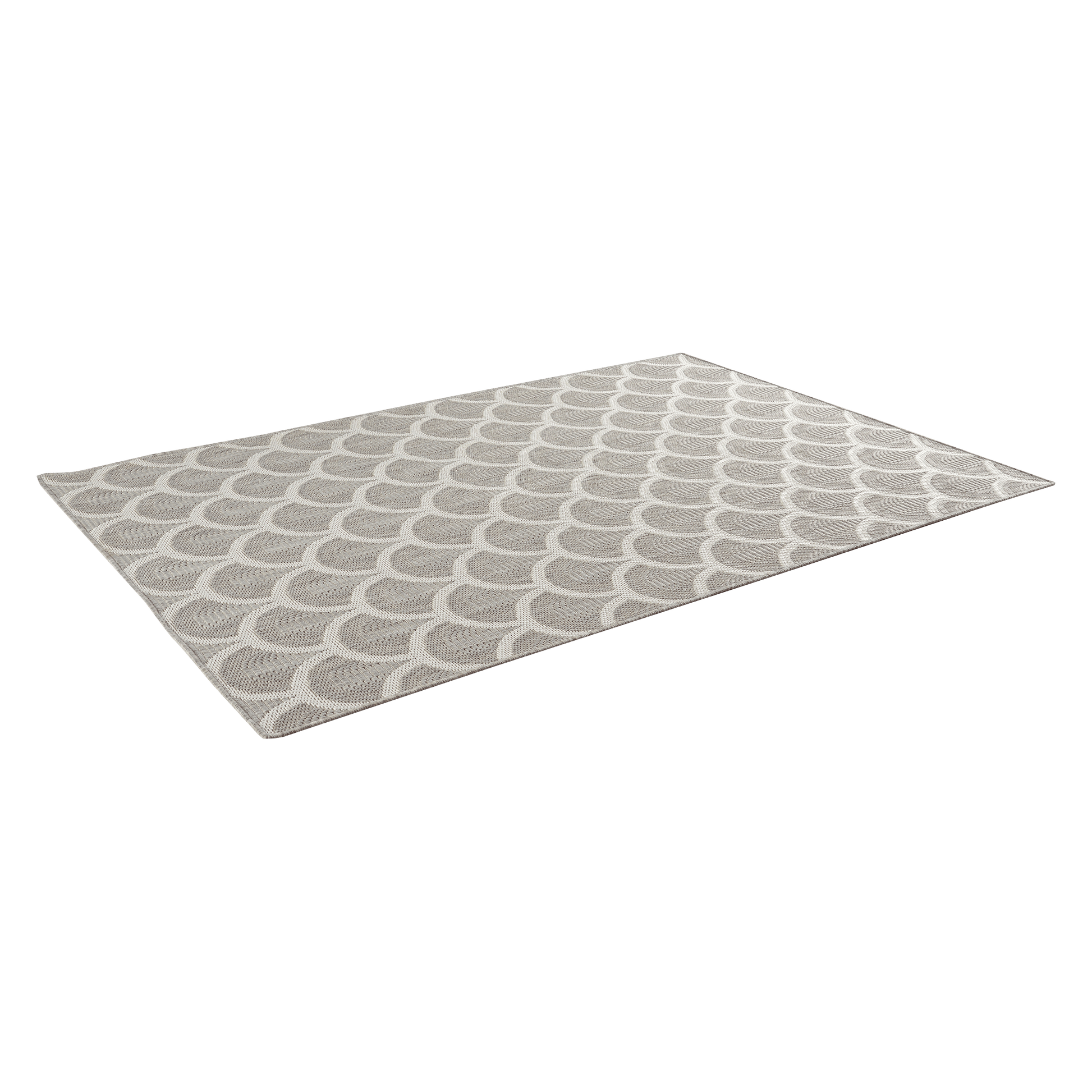 DELOS GREY OUTDOOR CARPET 160X230 CM POLYETHYLENE