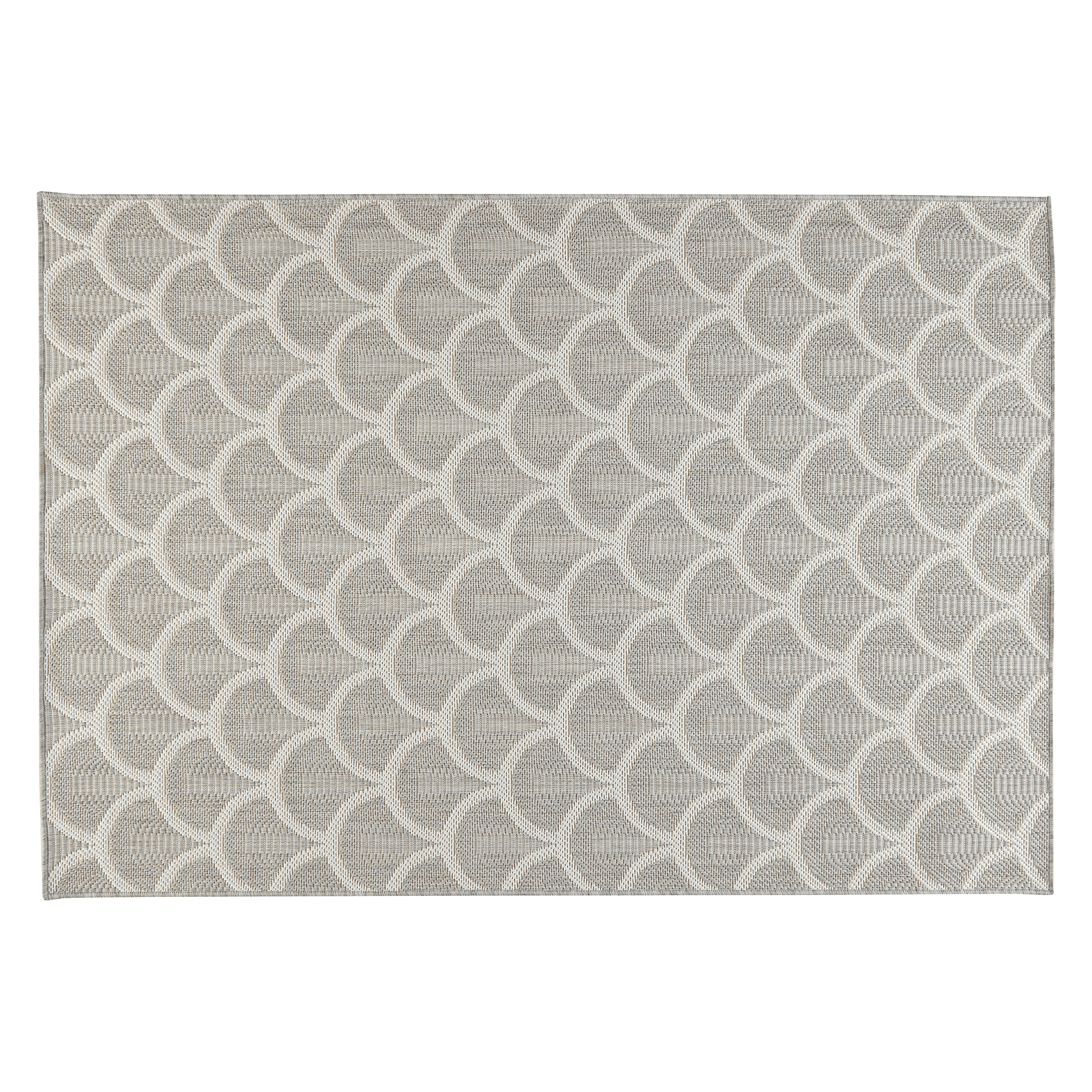 Bricocenter DELOS GREY OUTDOOR CARPET 160X230 CM POLYETHYLENE