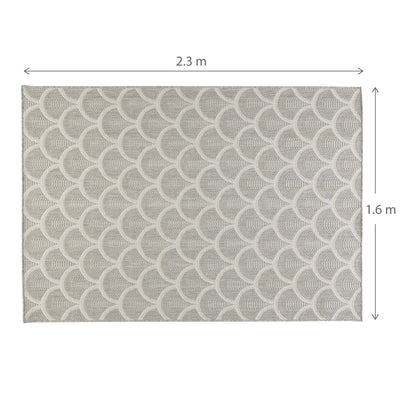 DELOS GREY OUTDOOR CARPET 160X230 CM POLYETHYLENE - Premium Furniture Carpets from Bricocenter - Just €130.99! Shop now at Maltashopper.com