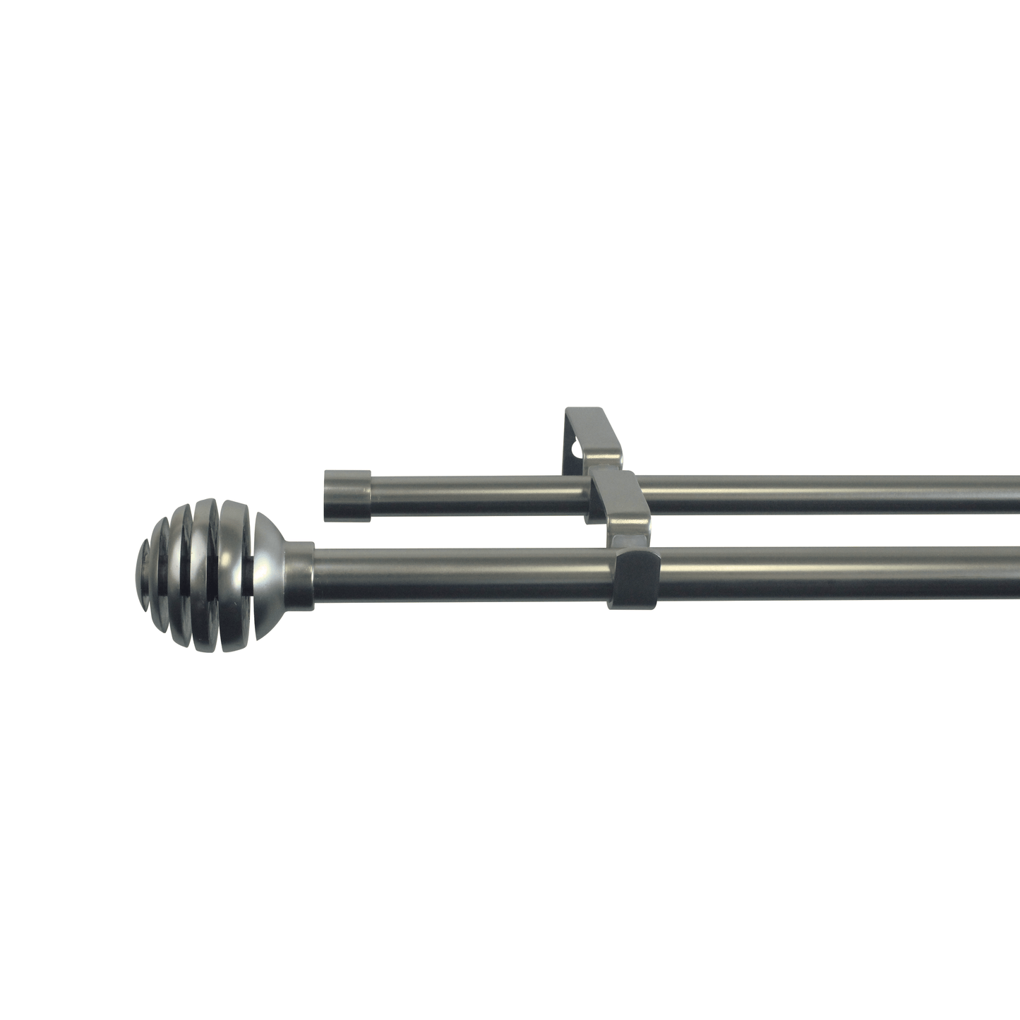 Bricocenter DOUBLE MATT NICKEL KIT 160/300 CM D16/19