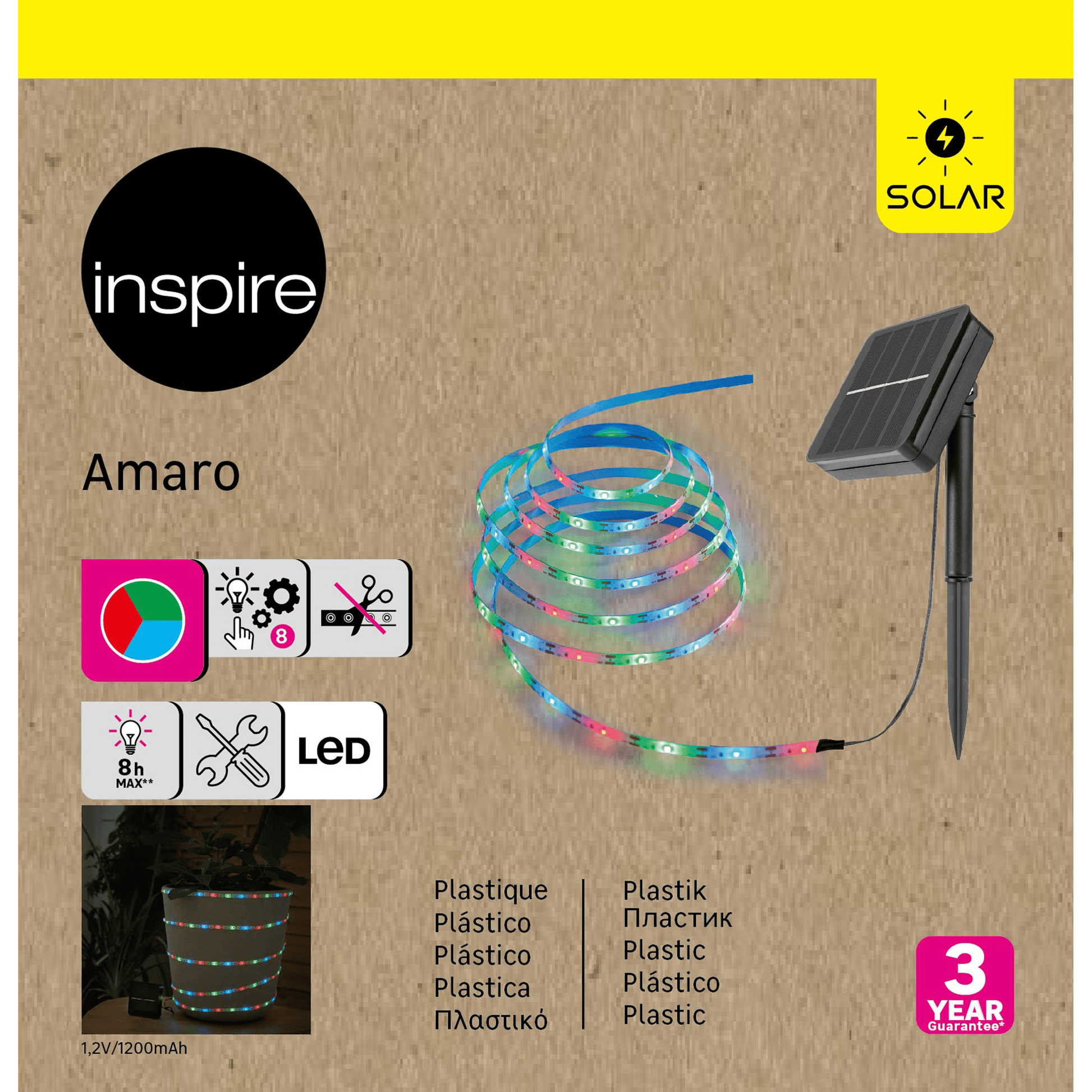 Bricocenter BITTER SOLAR LED STRIP 5MT IP65