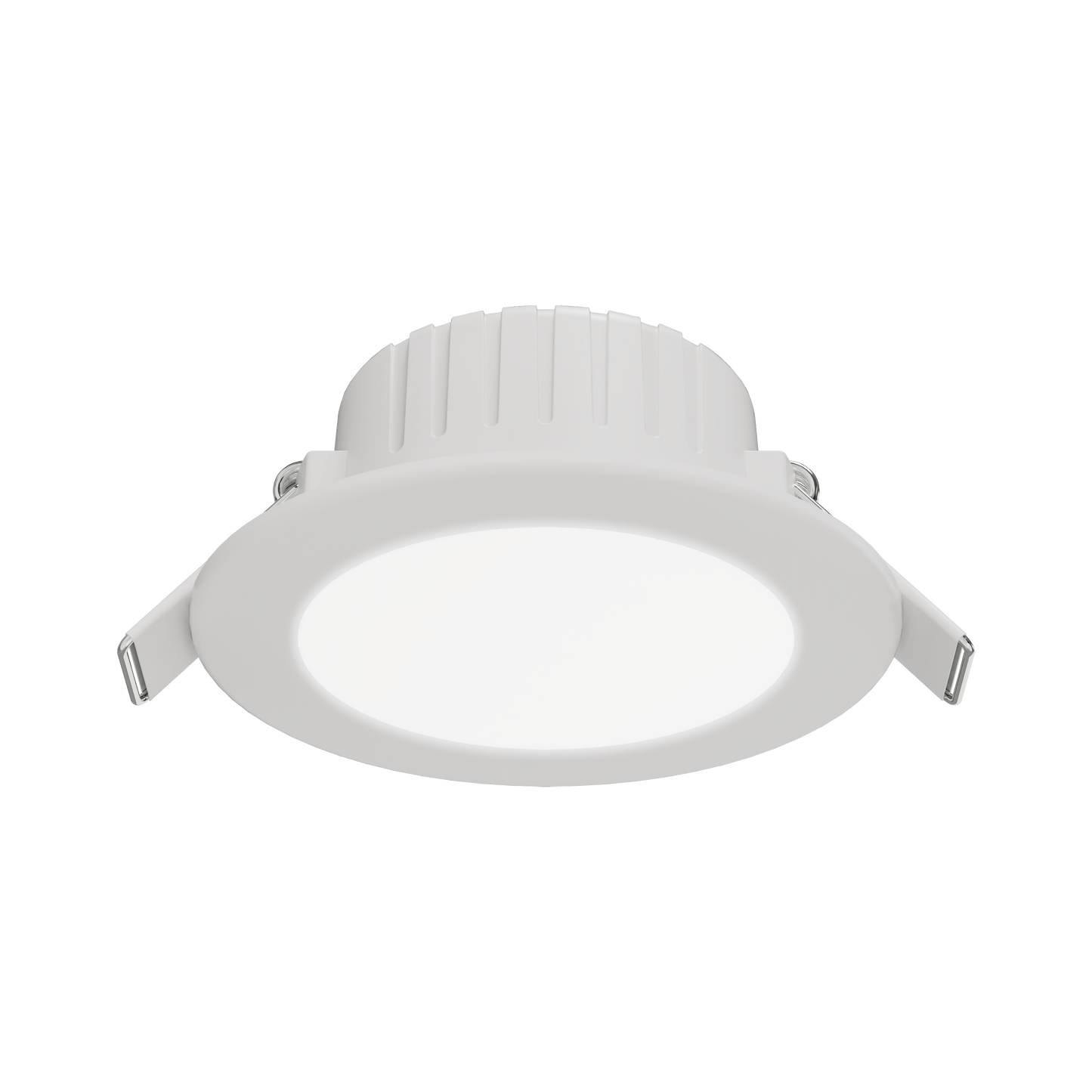 Bricocenter 10 RECESSED SPOTLIGHTS PLASTIC WHITE D8.5 CM LED 3W NATURAL LIGHT