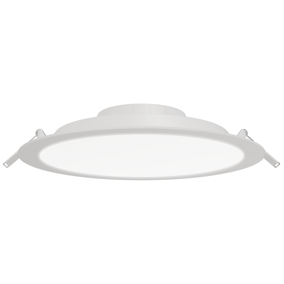 RECESSED WHITE PLASTIC SPOTLIGHT D20.5CM LED10W NATURAL LIGHT IP20 - best price from Maltashopper.com BR420007475