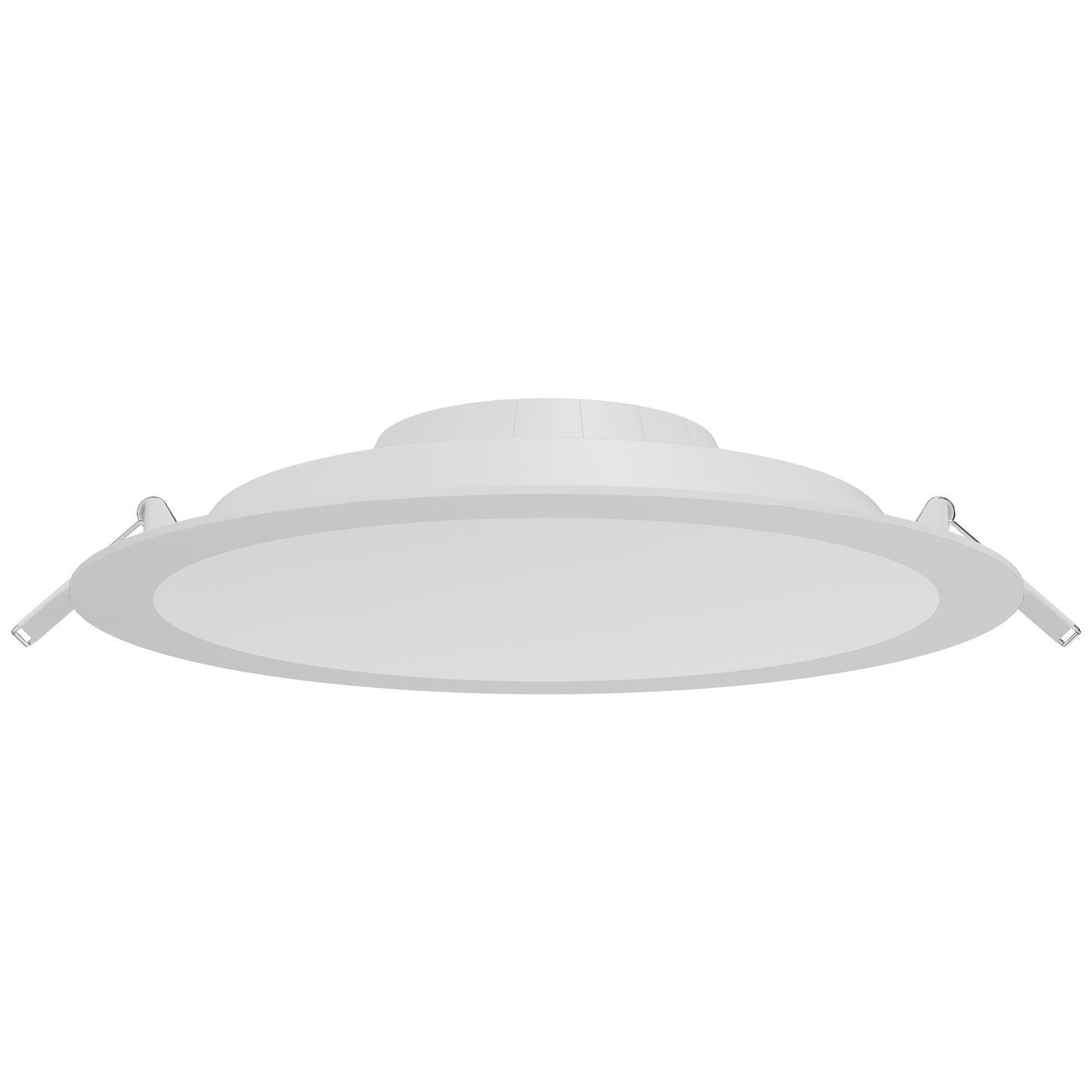 Bricocenter RECESSED WHITE PLASTIC SPOTLIGHT D20.5CM LED10W NATURAL LIGHT IP20