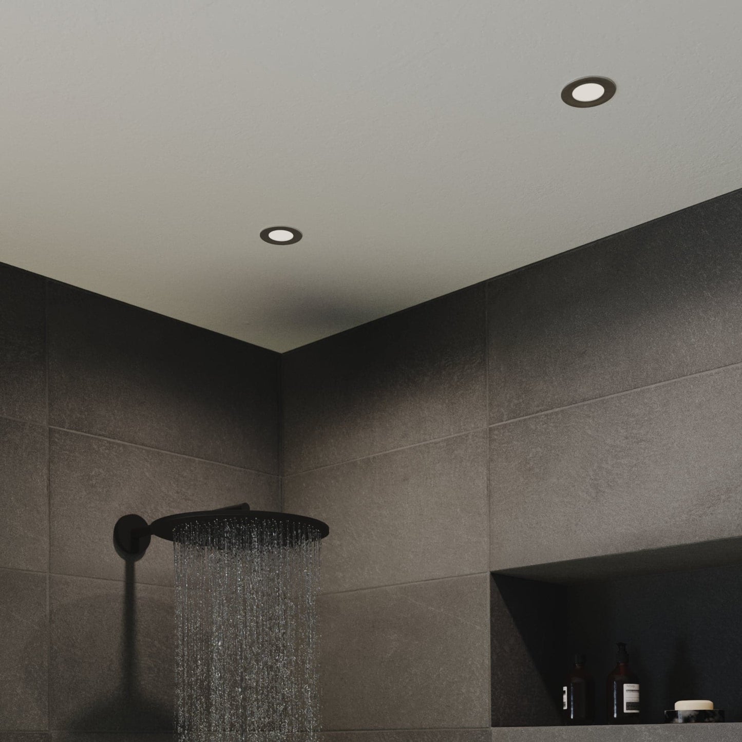 KILIA RECESSED SPOTLIGHT PLASTIC CHROME D7.2 CM LED 5W NATURAL LIGHT IP65