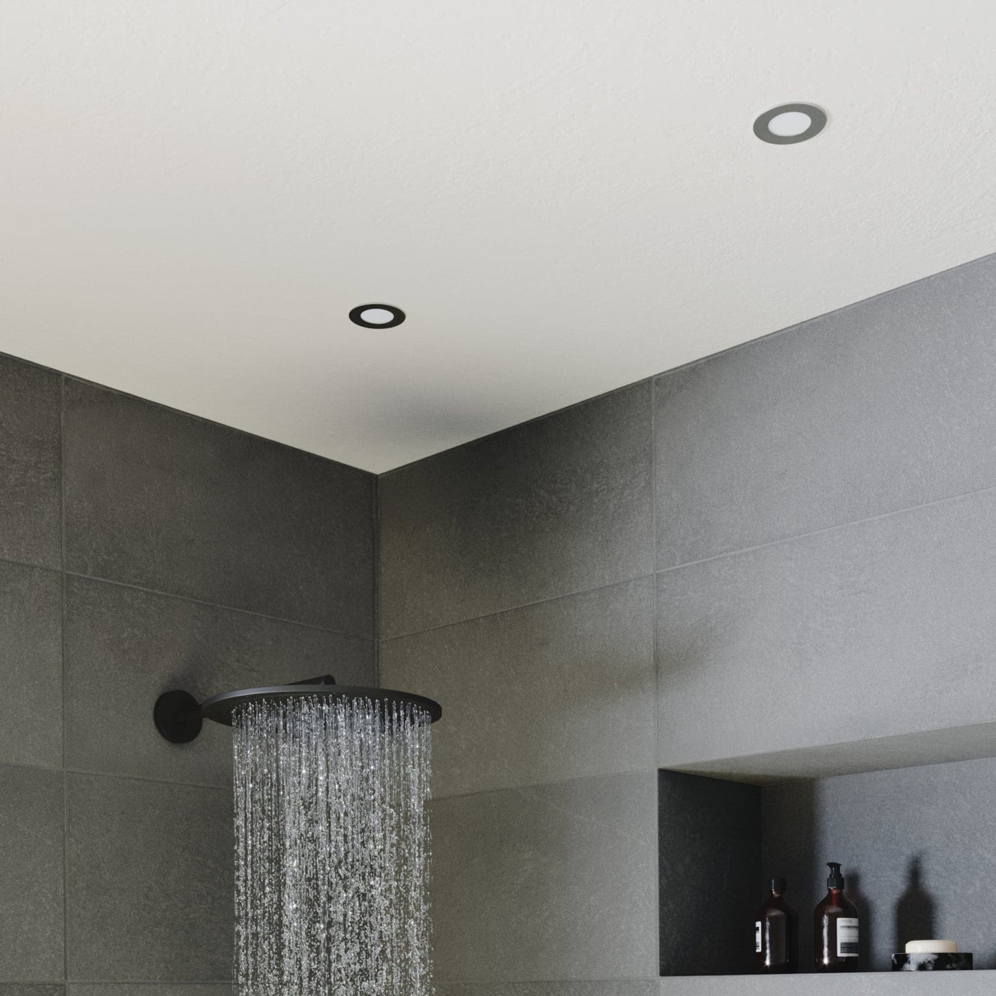 KILIA RECESSED SPOTLIGHT PLASTIC CHROME D7.2 CM LED 5W NATURAL LIGHT IP65