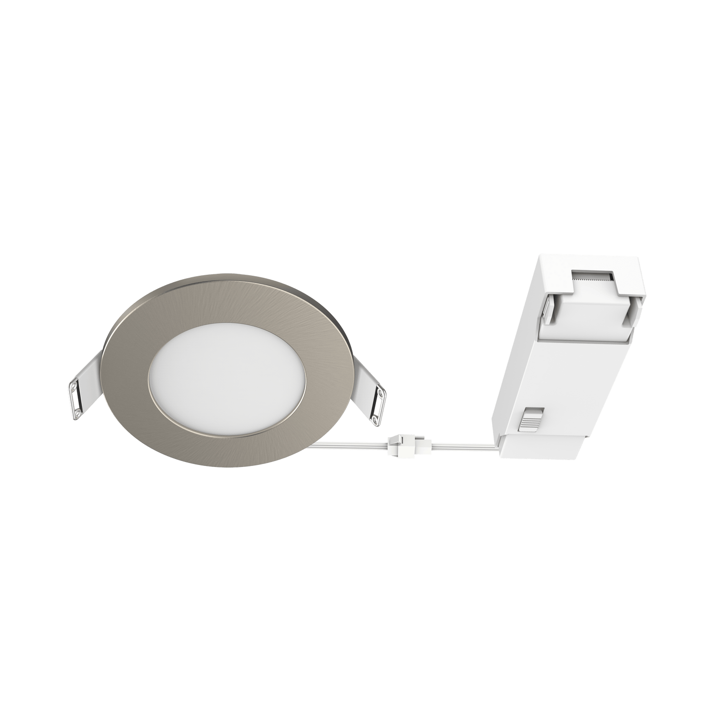 Bricocenter KILIA RECESSED SPOTLIGHT PLASTIC CHROME D7.2 CM LED 5W NATURAL LIGHT IP65