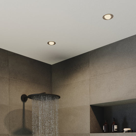 Bricocenter LINDI NICKEL ALUMINIUM RECESSED SPOTLIGHT D8.3 CM LED 6W NATURAL LIGHT ADJUSTABLE IP65