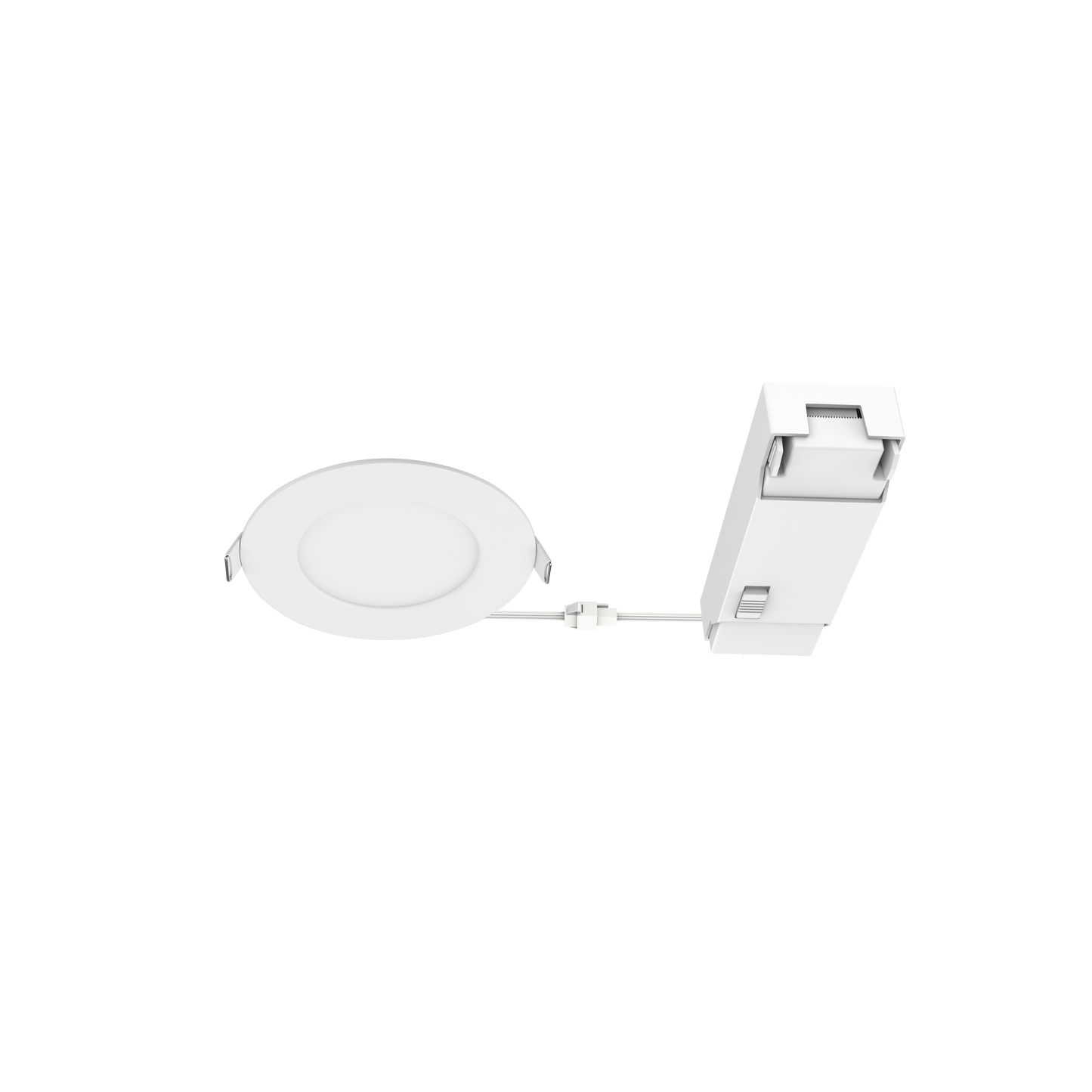 Bricocenter RECESSED SPOTLIGHT EXTRAFLAT WHITE D10.8 CM LED 9W CCT DIMMABLE