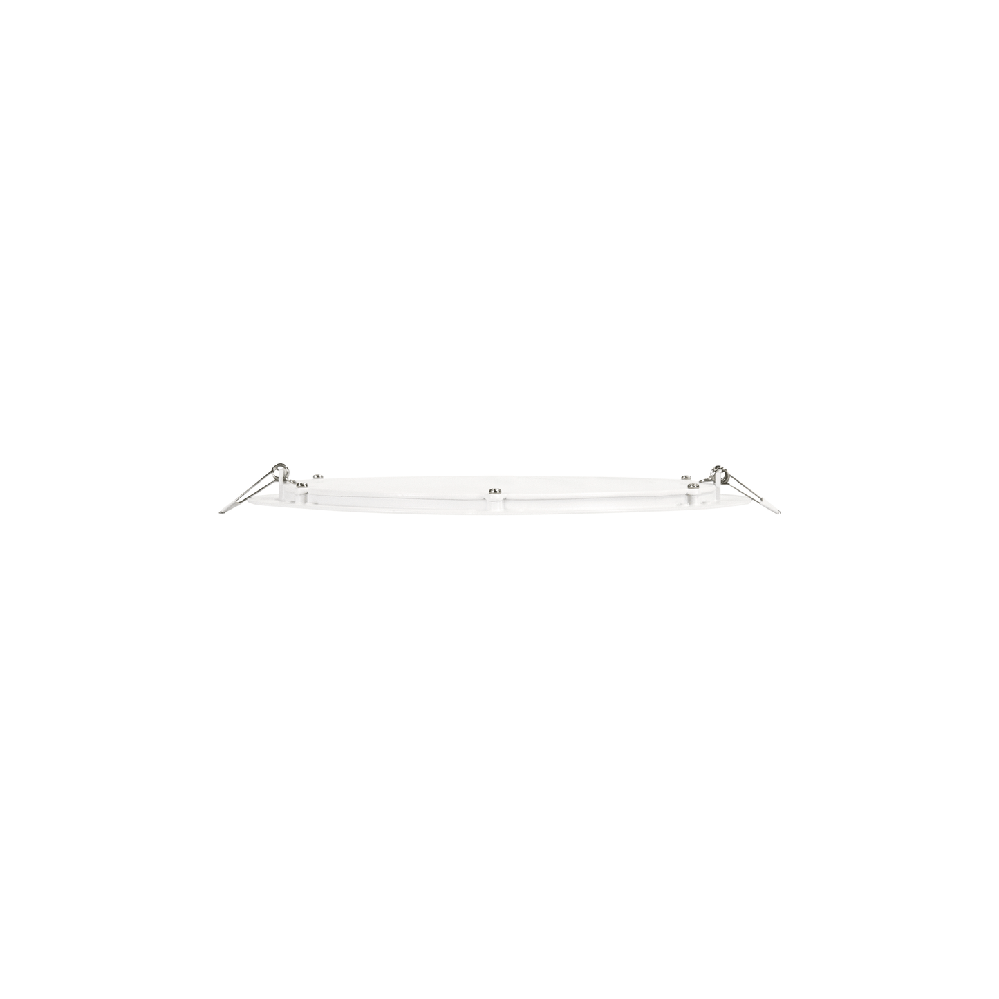 Bricocenter RECESSED SPOTLIGHT EXTRAFLAT ALUMINIUM WHITE D15.5 CM LED 12W NATURAL LIGHT IP20