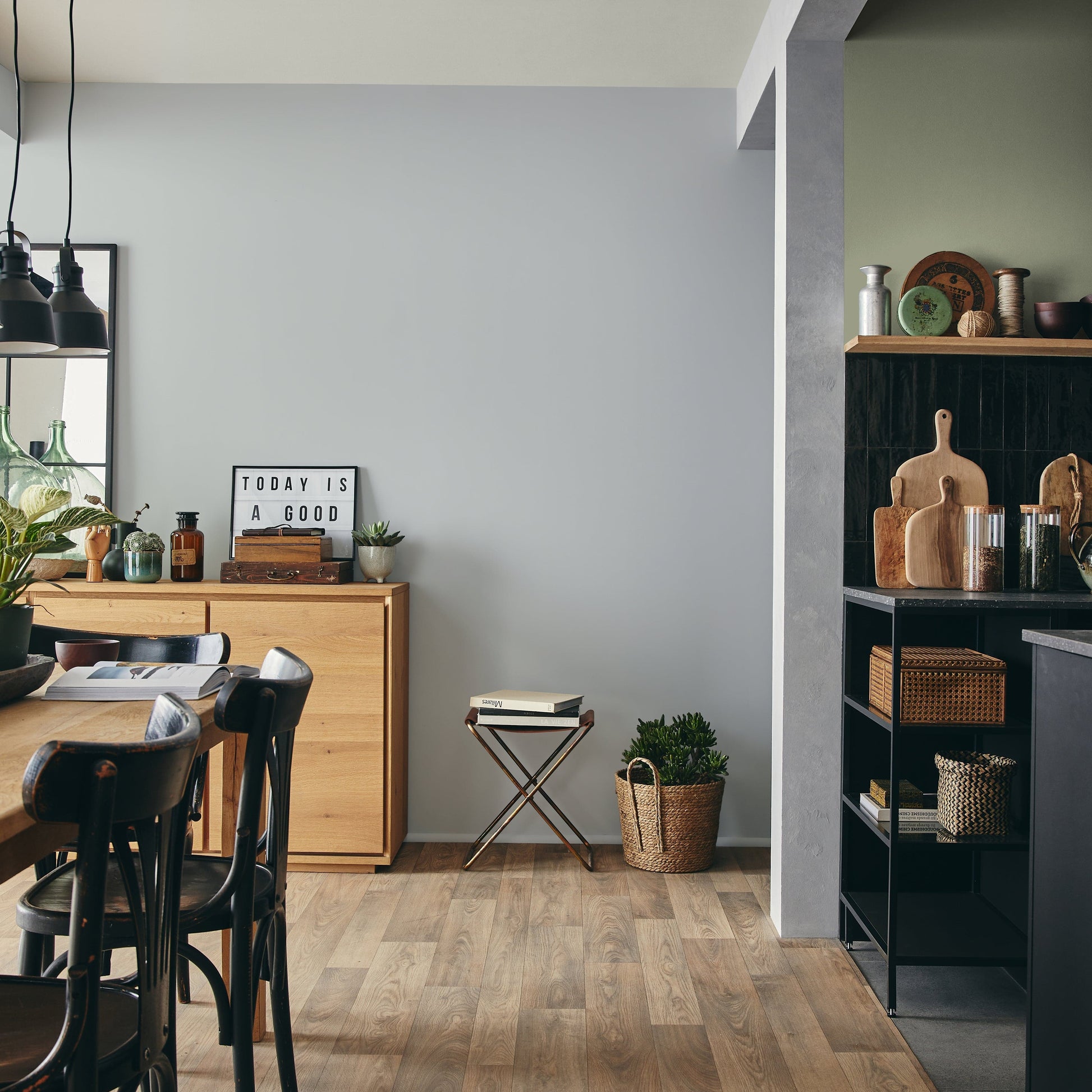 Bricocenter SMOKE GREY PAINT 6 WASHABLE LUXENS 2.5 L