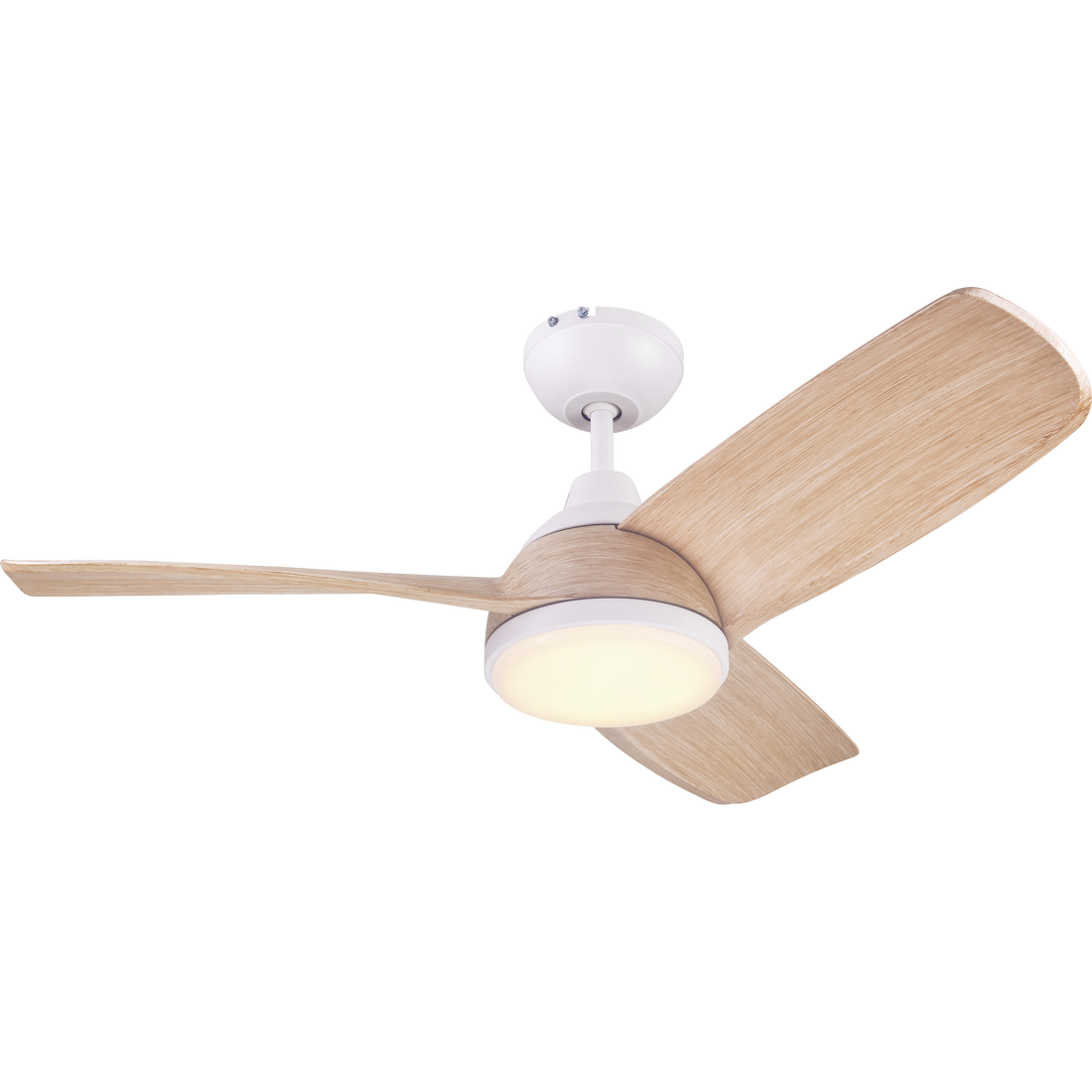 CHERCH WOOD EFFECT CEILING FAN D107 CM LED 28W 2200LM CCT DIMMABLE 3 BLADES