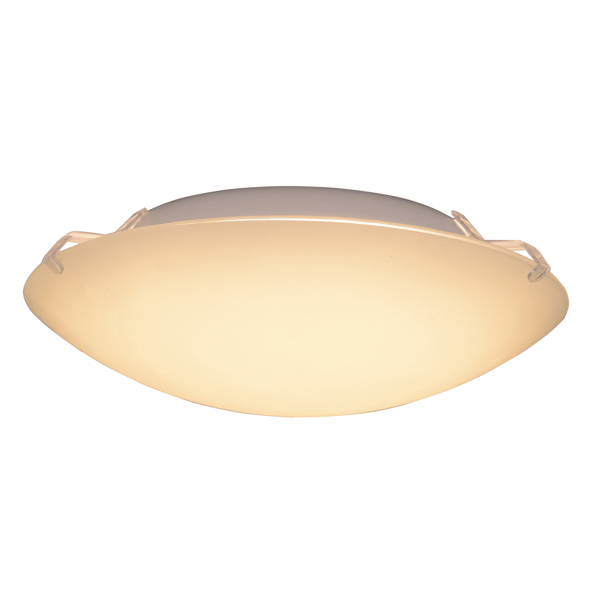 CEILING LAMP VICKY METAL WHITE D.25 CM LED 8W WARM LIGHT