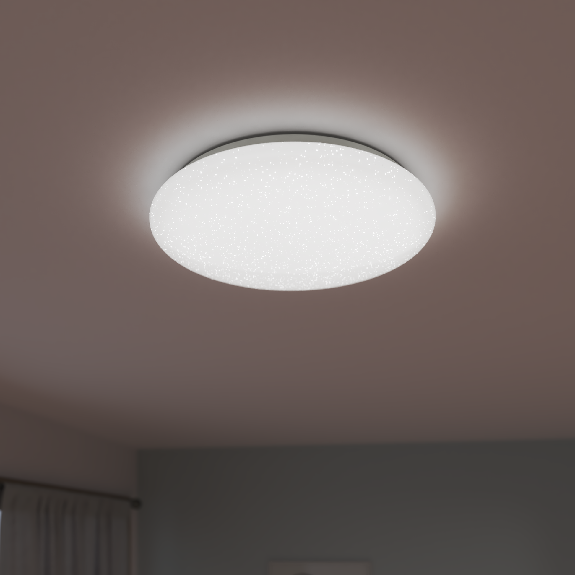 CEILING LIGHT MODICA METAL WHITE D40 CM LED 24W CCT DIMMABLE