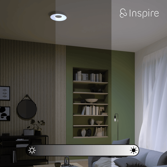 Bricocenter CEILING LAMP PIAZO METAL WHITE D38 CM LED 40W CCT DIMMABLE