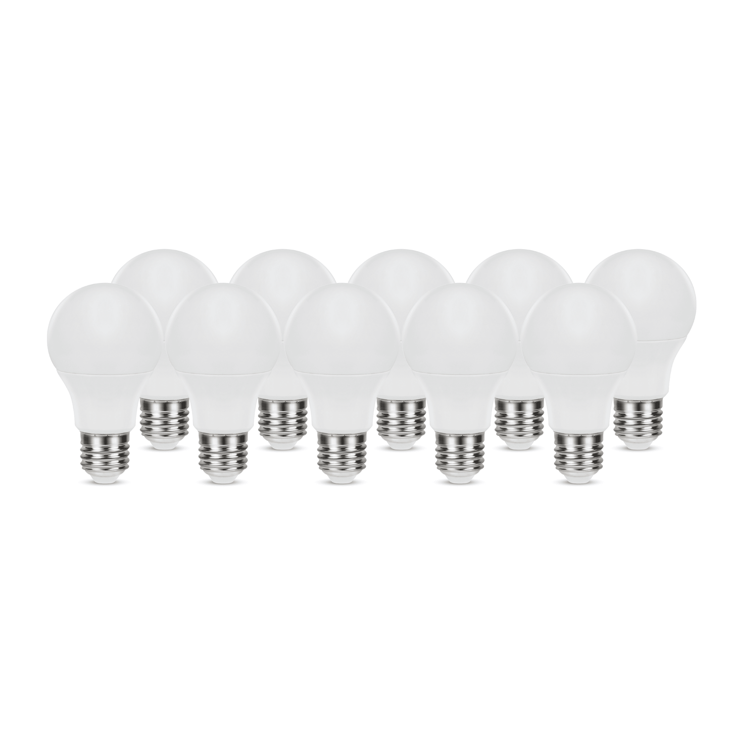 Bricocenter 10 E27 LED BULBS =60W DROP FROSTED WARM LIGHT
