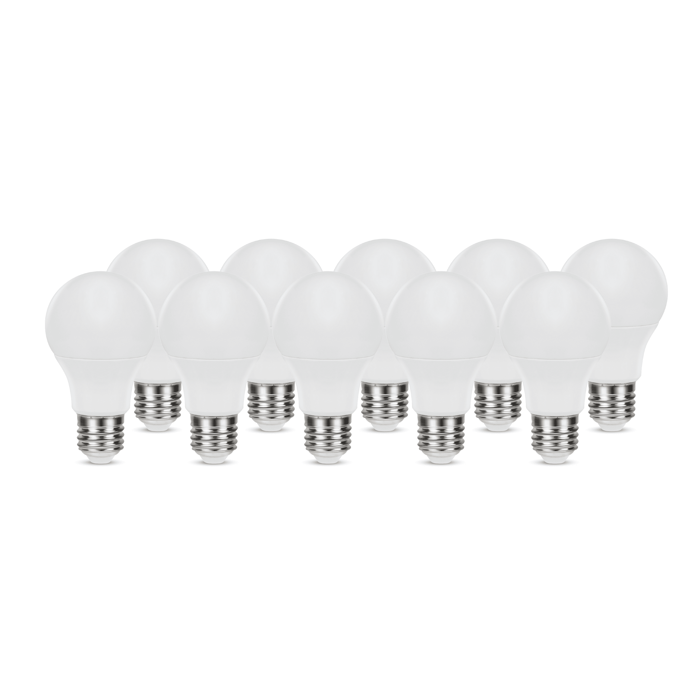 Bricocenter 10 E27 LED BULBS =60W DROP FROSTED WARM LIGHT