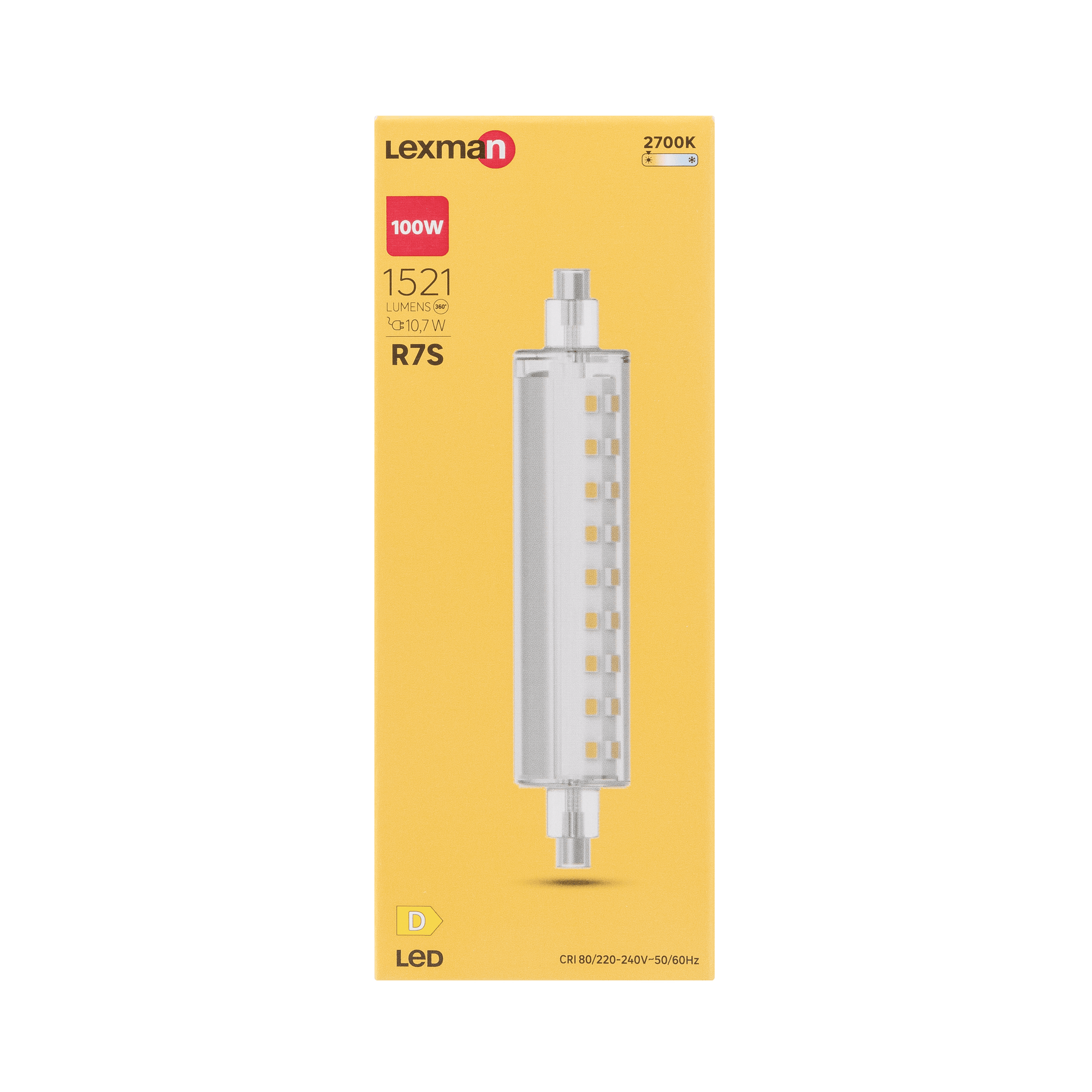 Bricocenter LED BULB R7S=100W 118MM WARM LIGHT