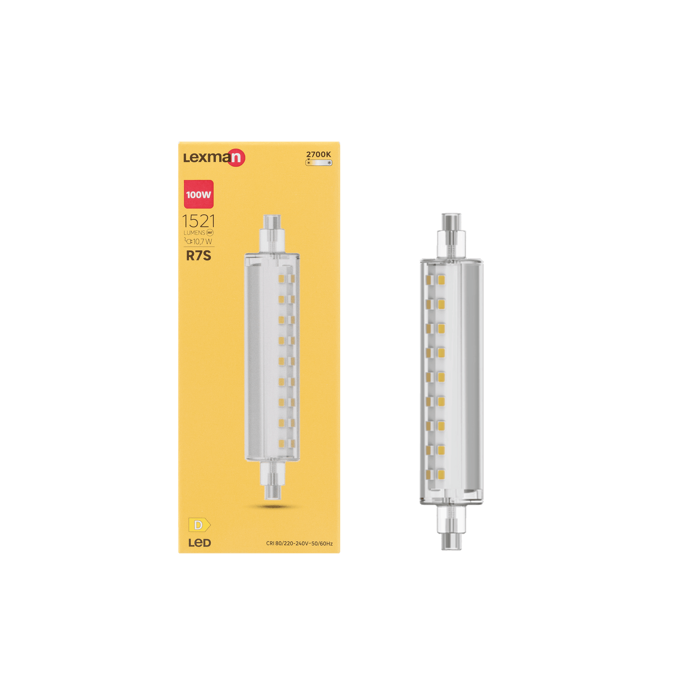 Bricocenter LED BULB R7S=100W 118MM WARM LIGHT