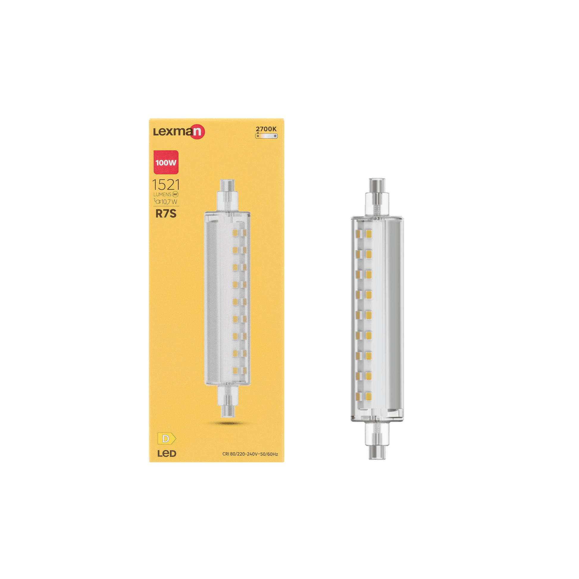 Bricocenter LED BULB R7S=100W 118MM WARM LIGHT