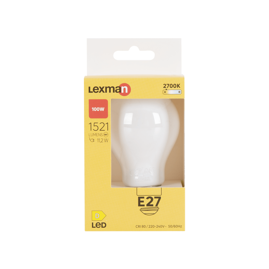 Bricocenter LED BULB E27=100W DROP FROSTED WARM LIGHT