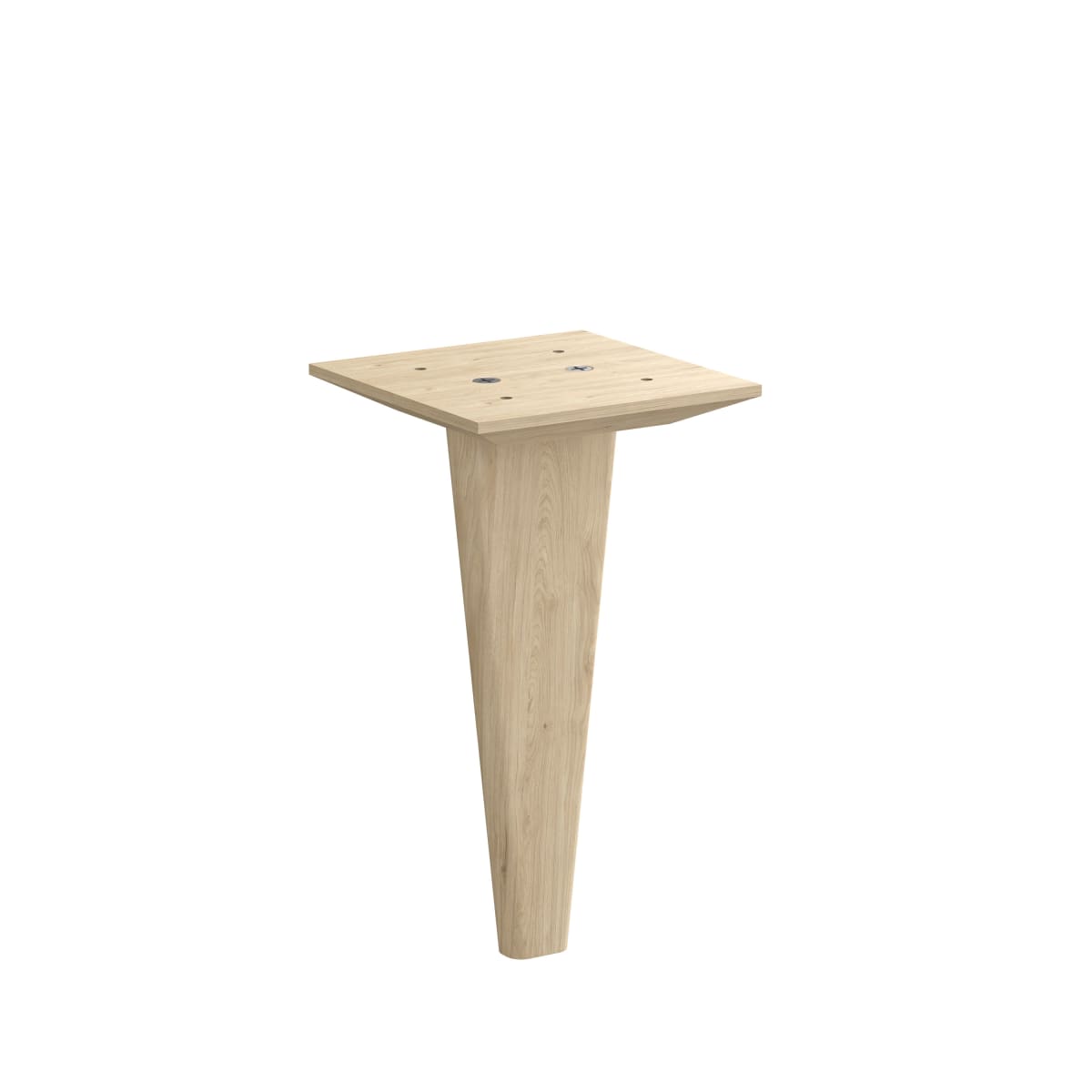 SPACEO KUB CENTRE FOOT H21.6CM IN ROUGH PINE - best price from Maltashopper.com BR410005645