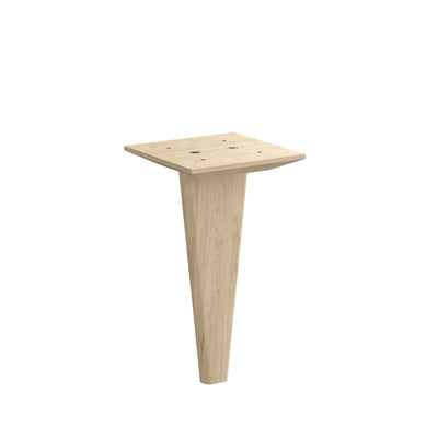 SPACEO KUB CENTRE FOOT H21.6CM IN ROUGH PINE - best price from Maltashopper.com BR410005645