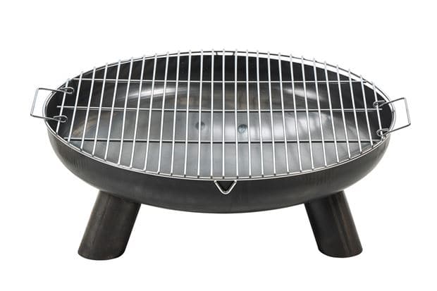 FUEGO Brazier black H 23.2 cm - Ø 60 cm - Ø 60 cm - best price from Maltashopper.com CS667744