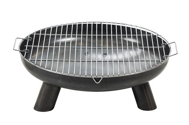 FUEGO BBQ grill silver Ø 61 cm