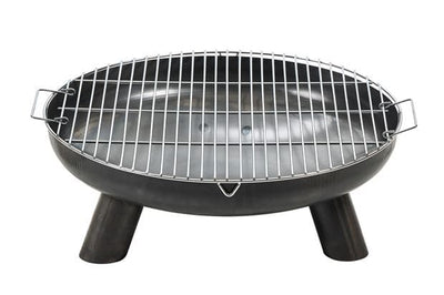 FUEGO BBQ grill silver Ø 61 cm - best price from Maltashopper.com CS674548