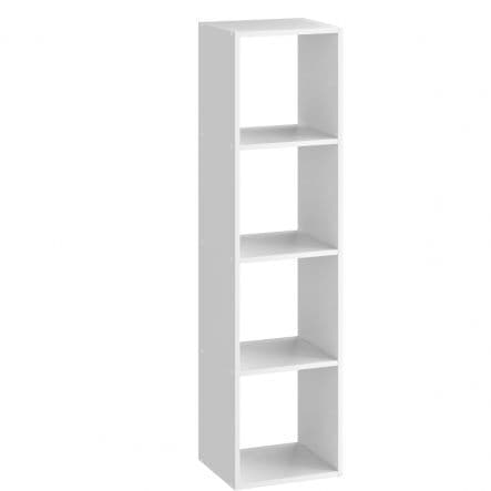 4 SPACEO KUB L139.3xP31.7xH36CM WOOD CUBS WHITE - best price from Maltashopper.com BR440001979