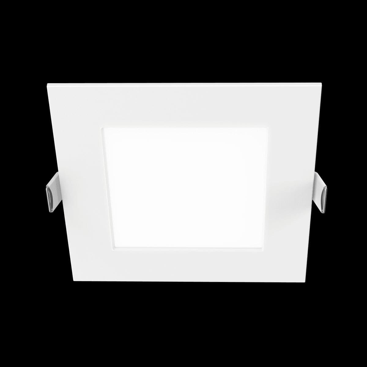 RECESSED SPOTLIGHT EXTRAFLAT ALUMINIUM WHITE 10.8X10.8CM LED 10.2W CCT DIMMABLE IP44 - best price from Maltashopper.com BR420007476