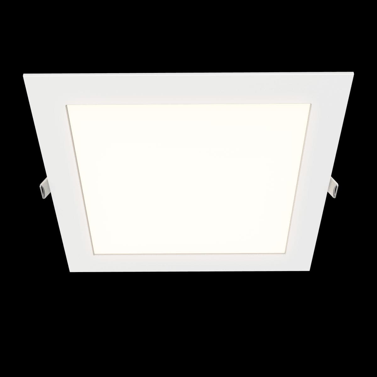 RECESSED SPOTLIGHT EXTRAFLAT ALUMINIUM WHITE 15.5X15.5CM LED 12W CCT DIMMABLE IP44 - best price from Maltashopper.com BR420007483