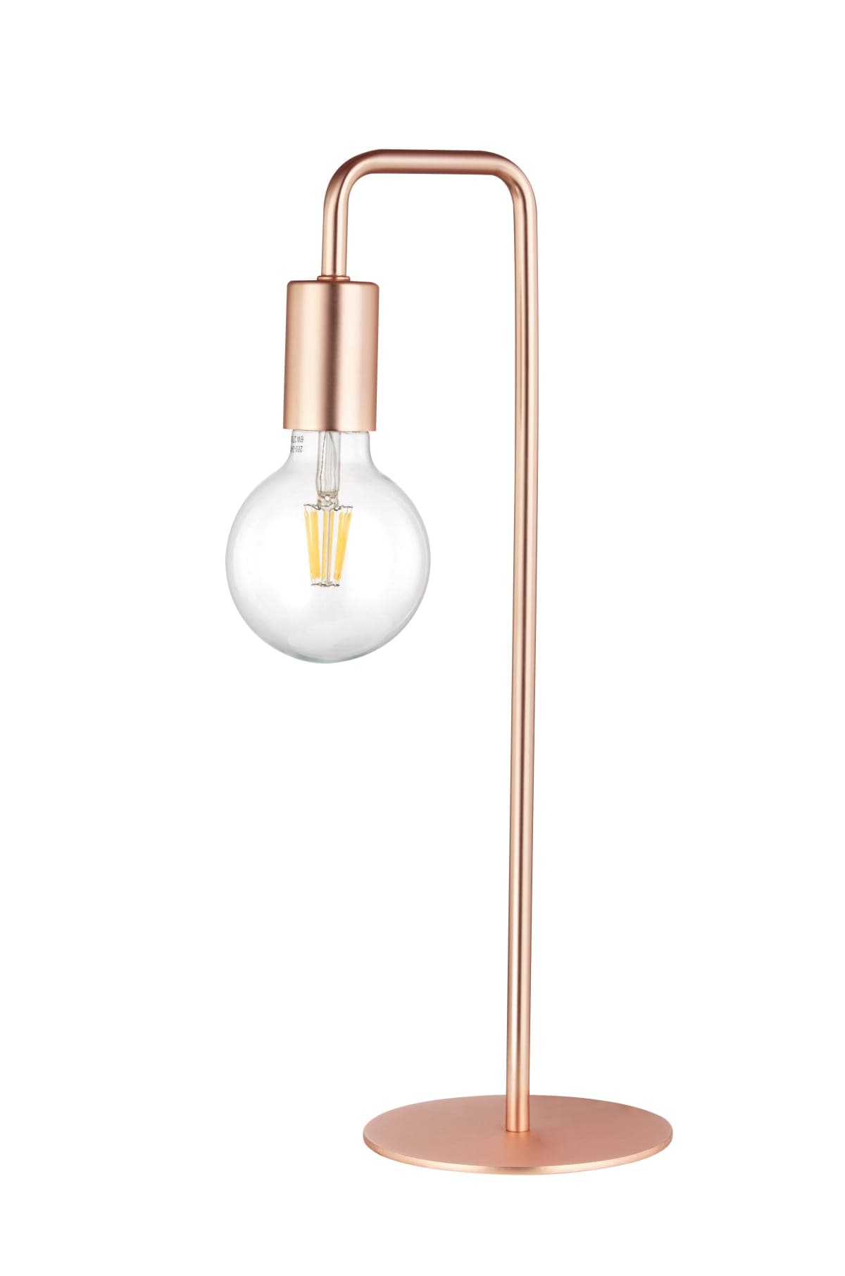 TABLE LAMP LANA H47 60W E27 METALLOCOPPER - best price from Maltashopper.com BR420003823